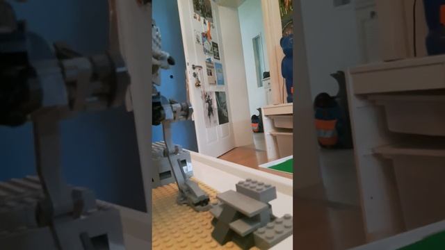 Lego Star Wars Mini Moc Battlefront Kampfläuferangriff смотреть онлайн