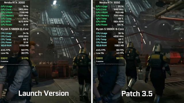Star Wars Jedi: Survivor - Launch Version vs Patch 3.5 - Game Update May 1 смотреть онлайн