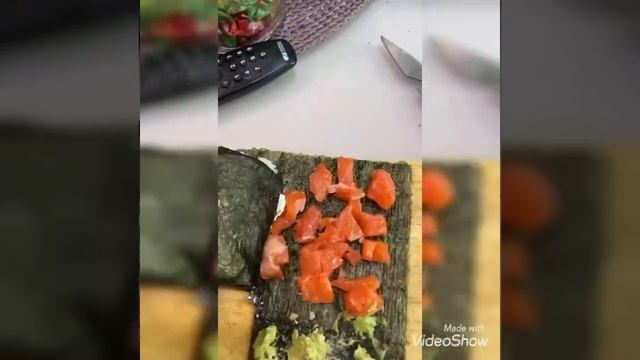 Очень вкусный сэндвич-ролл