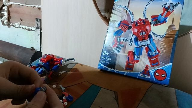 2
 день собираю лего Spider-Man mex