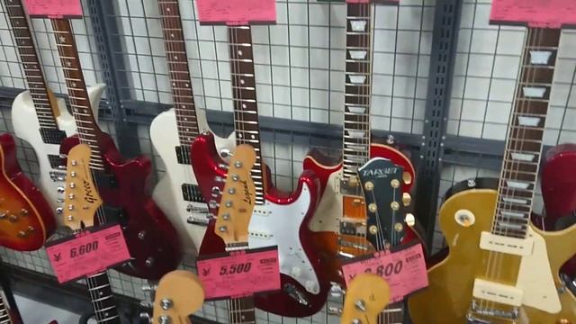 基本保証付きが多いハードオフも良かった。柏豊四季店【 ジャンク ギター パトロール / Fender Greco CHARVEL 俣野勝 ミゲル・サントス  ヤイリギター 中古 ベース アコギ  】