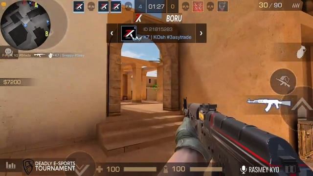 K7 vs BORU | Deadly eSports | EU Championship Finals | StandOff 2| PT. 1 смотреть онлайн