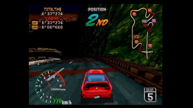 Touge King: The Spirits / 峠KING・ザ・スピリッツ [Sega Saturn]