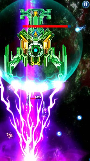 Alien Shooter. Проходим новую обычную волну 2 разными космолётами.