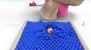 A lot of 3D Color Balls Wooden Hammer Toys for Little Baby to Learn Colors for Children - Kids Vide