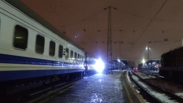 Электровоз ЧС-131+ЧС7-218  с поездом ✓81 Харьков-Новоалексеевка