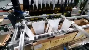 Укладчик бутылок в коробки