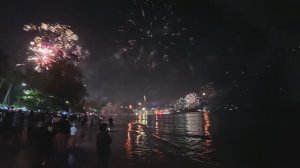 Пхукет, пляж Ката, фейерверк 2025