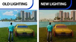 GTA The Trilogy | Old Lighting VS New Lighting | Graphics Comparison | Сравнение графики