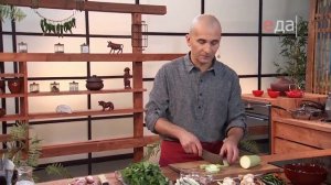 Том Кха Гай. Куриный суп с кокосовым молоком и галангалом