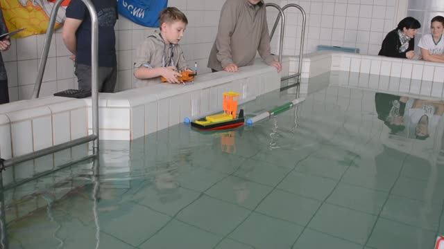 Прохождение трассы буксиром