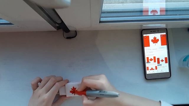 Флаг Канады на зарядное устройство2#Flag of Canada on the charger