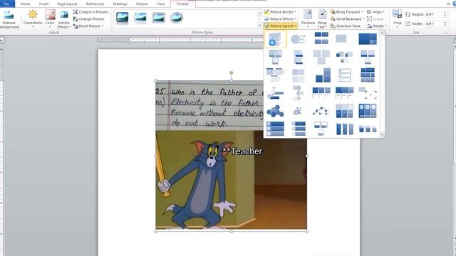 Clip Art, Vector Models and Photo editing in Microsoft Word | Class 9 | Sindhi Language | UDAAR