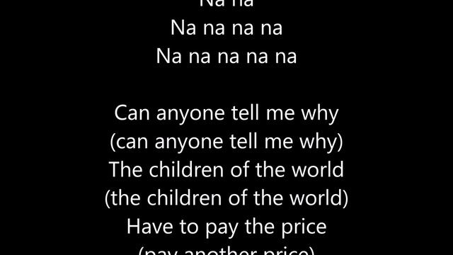 Scorpions - White Dove LYRICS