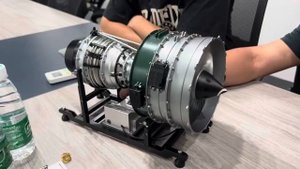 TECHING DIY Twin-spool Turbofan Engine Kits Assembly 1/10 Electric Aircraft Engine DM119