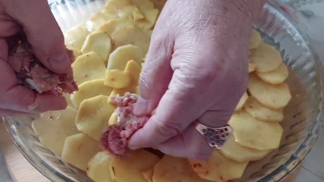 Картофельная Запеканка С Фаршем👌,Potato Casserole With Minced Meat 👌