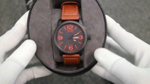 Citizen Eco Drive Brown Leather Men's Watch BM8475-26E