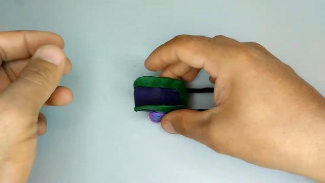DIY How to make polymer clay miniature house, kitchen set,Bullock cart, Hand Pump,Tree | Village