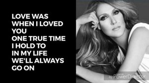 My Heart Will Go On - Lyrics