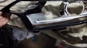 Mitsubishi Outlander  cтавим мощный Bi led