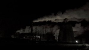 Звуки ТЭЦ ночью в -40 слушать в наушниках