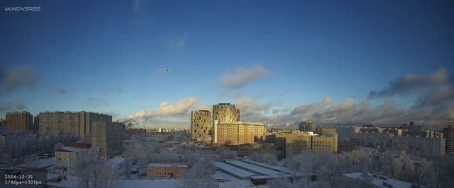 Последний день уходящего 2024 года подарил сильный снегопад и солнечную погоду