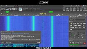 OpenWebRX+ | Raspberry Pi Zero 2 W | RTL2832U DVB-T | LZ0BOT