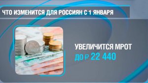 Какие изменения произойдут в России с 1 января 2025 года