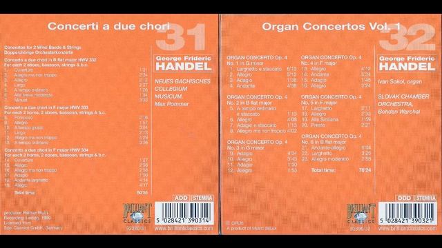 Handel - Masterworks Disc 31-32 смотреть онлайн