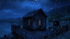 5 ЧАСОВ успокаивающих звуков дождя для сна (СИЛЬНЫЙ ливень)