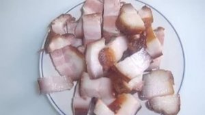 Копчёное сало. Маринкины творинки