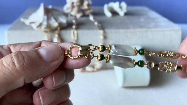 Барочный жемчуг! Очень современно и не очень современно ! Украшения #handmade_jewellery