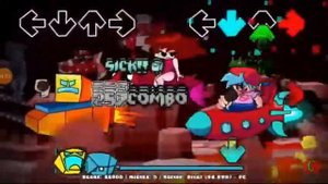 новый режим фнф. геометрия даш