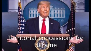 Territorial concessions by Ukraine
