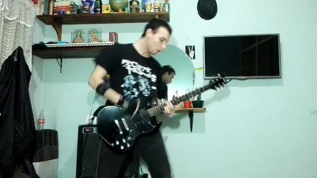 My Chemical Romance - Welcome To The Black Parade (Guitar Cover of Frank Iero's parts) 🎸🔥 смотреть онлайн