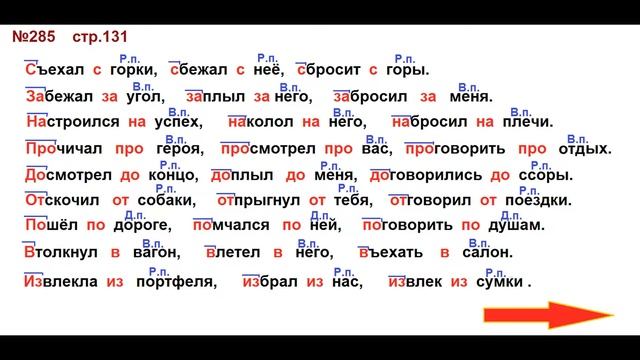 ГДЗ 4 класс, Русский язык, Упражнение. 285 Канакина В.П Горецкий В.Г Учебник, 2 часть смотреть онлайн