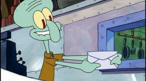 Губка Боб и Сквидвард получают жалование