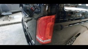 Результат полной покраски Mercedes-Benz Vito
