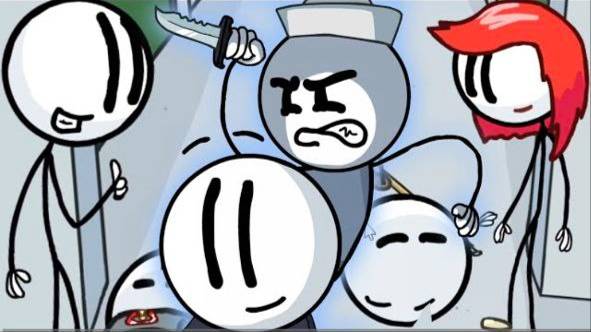 НЕУЛОВИМЫЙ ГЕНРИ СТИКМЕН The Henry Stickmin Collection Прохождение Fleeing the C смотреть онлайн