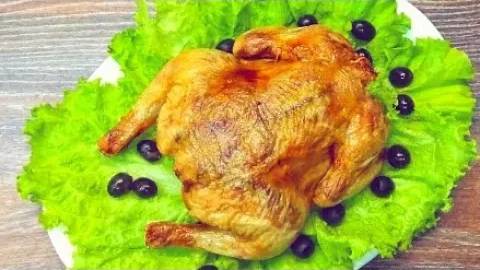 Как быстро запечь курицу - простейший рецепт. смотреть онлайн