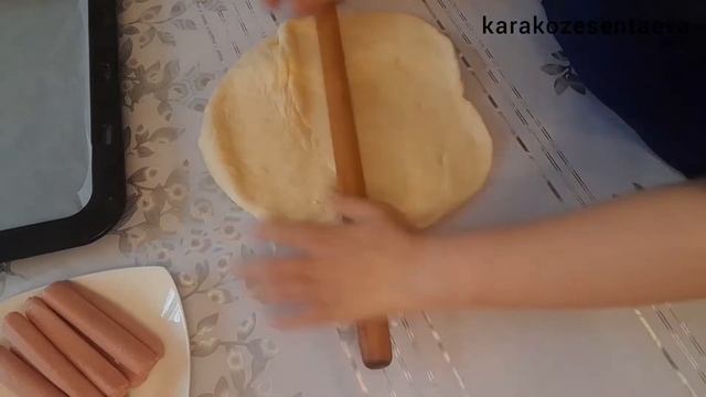 Сосиска в тесте. Қазақша рецепт.Қамырдағы шұжықтар. смотреть онлайн