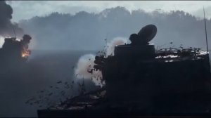 Танковый бой из фильма Ярость