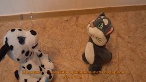 Говорящий Кот Том - бегун VS Собачка - повторюшка