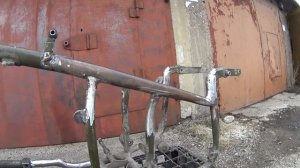 Обзор рамы на мотоцикл Урал с понижающей коробкой.