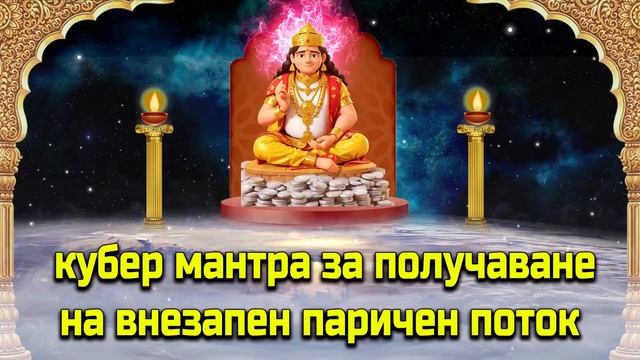 кубер мантра за получаване на внезапен паричен поток