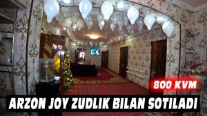 Arzon xovli joy zudlik bilan sotiladi Xovli joy 800 kvm