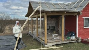 Арочная теплица, пчелы.