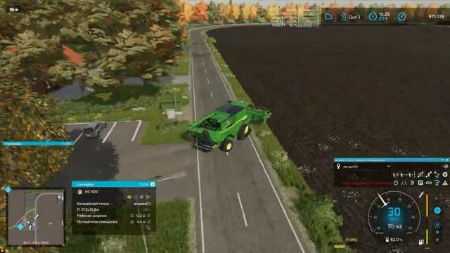 FS-22 NF-Marsch. Серия 60. Продолжаем уборку свеклы и новое поле смотреть онлайн