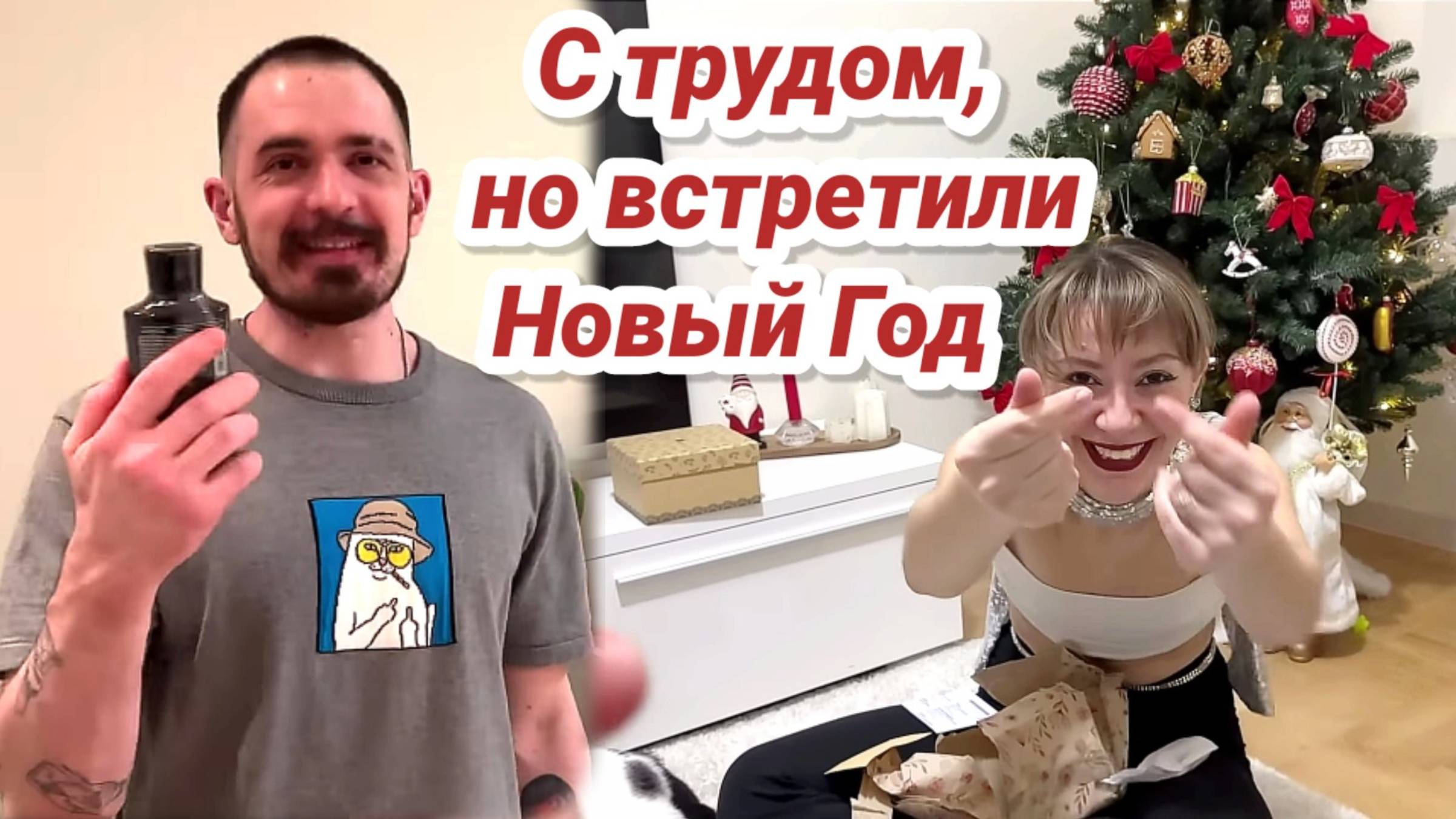 Диана с горем пополам, но встретили Новый Год