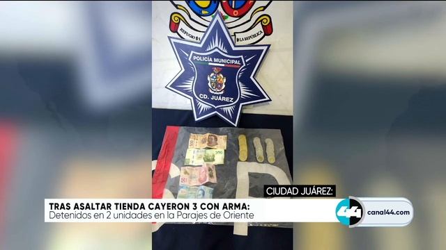 Tras asaltar tienda cayeron 3 con arma смотреть онлайн